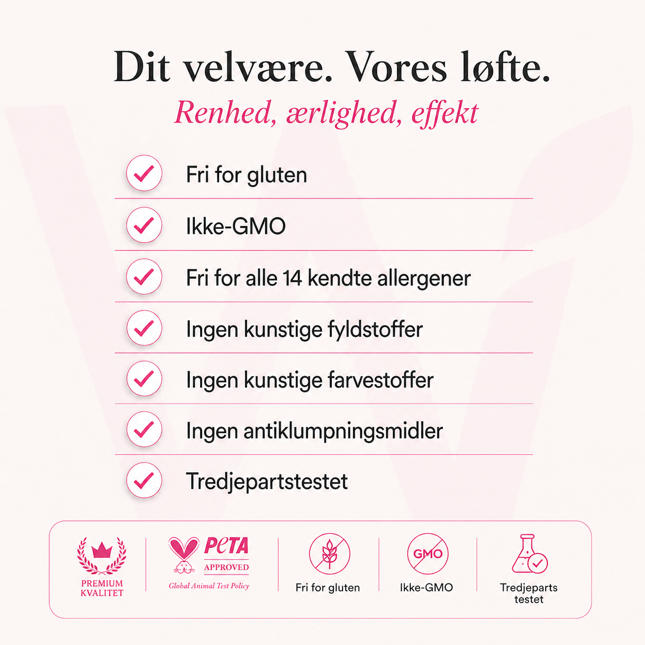 Flower Power veganske collagen peptider