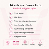 Flower Power veganske collagen peptider