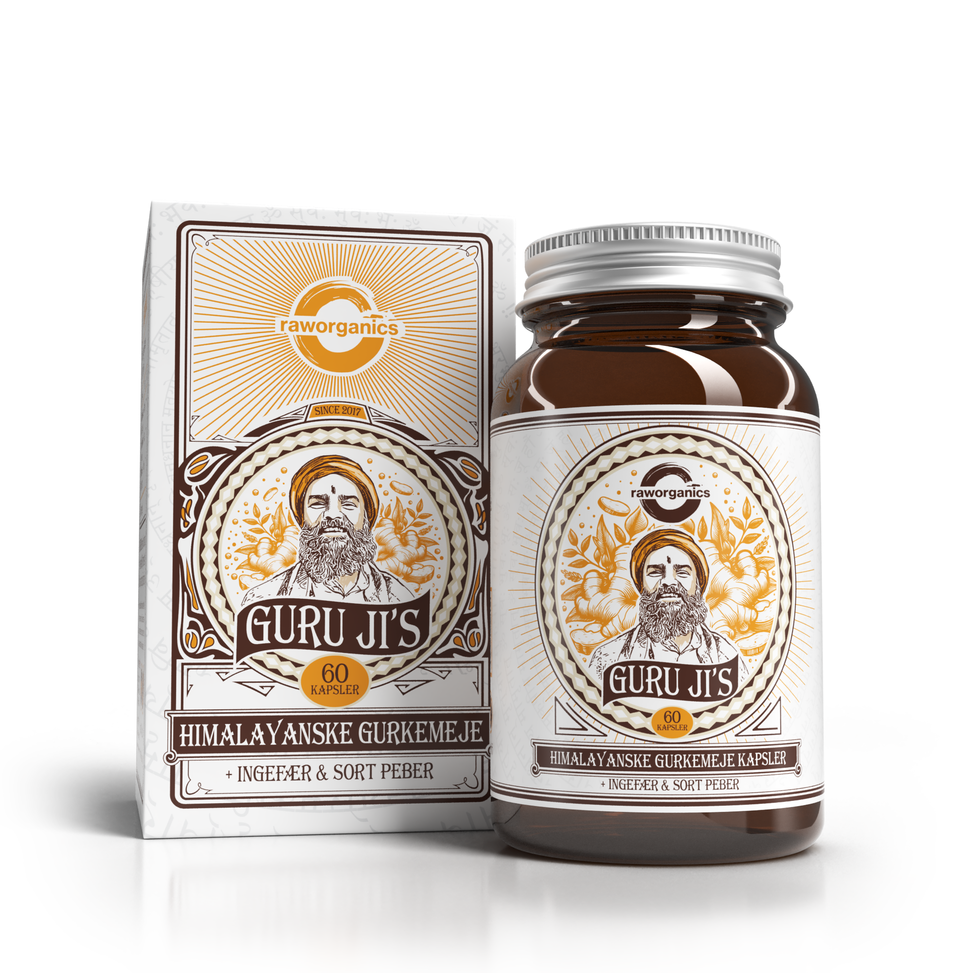 Guru Ji's Gurkemeje (60 Kapsler)