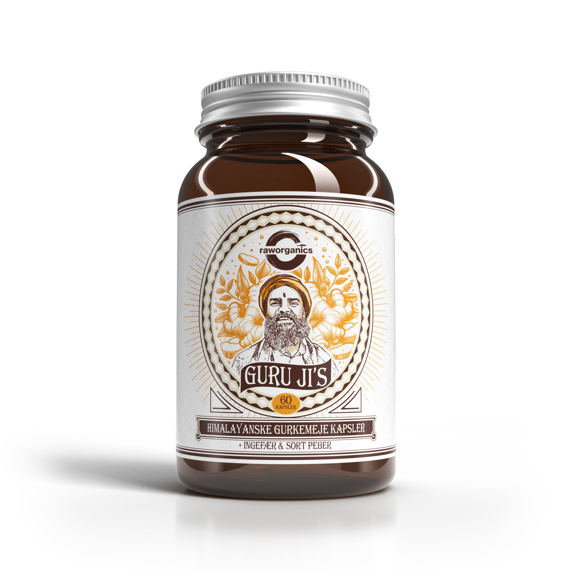 Guru Ji's Gurkemeje (60 Kapsler)