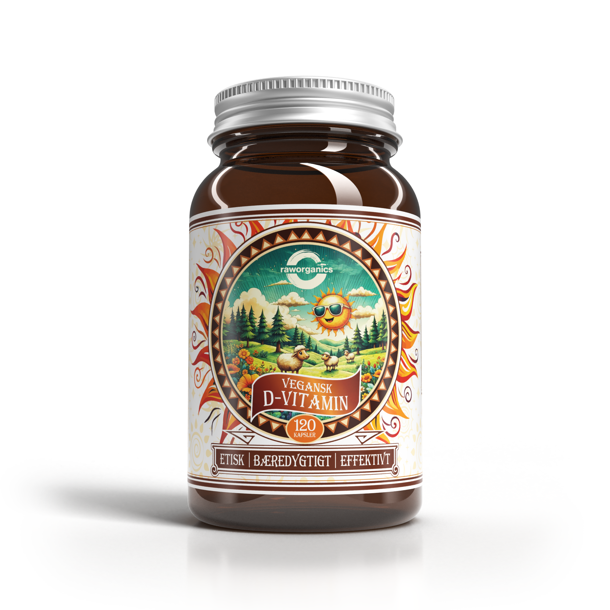 Vegansk D-Vitamin (120 kapsler)