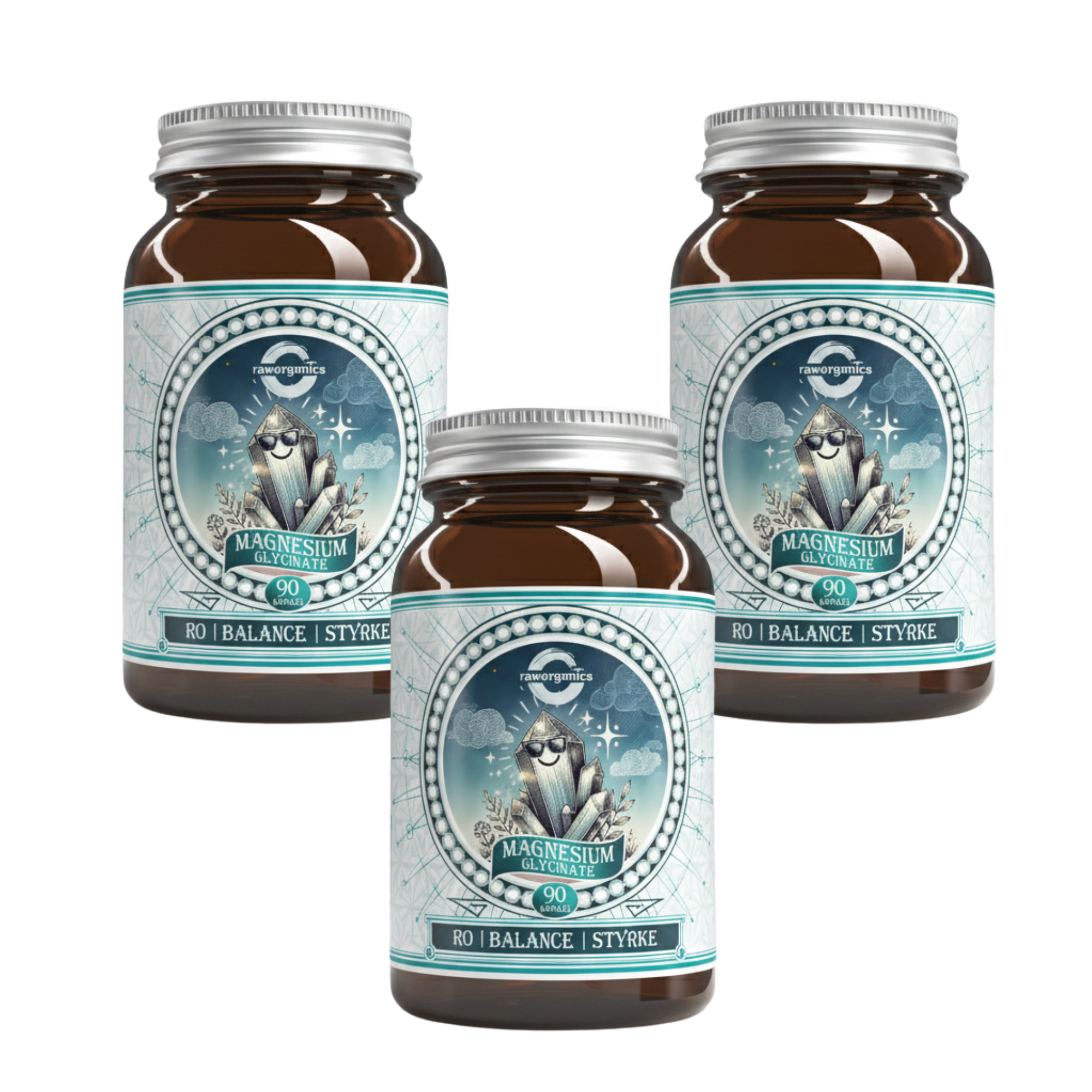 3 stk Magnesium glycinate