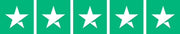Trustpilot rating: five stars