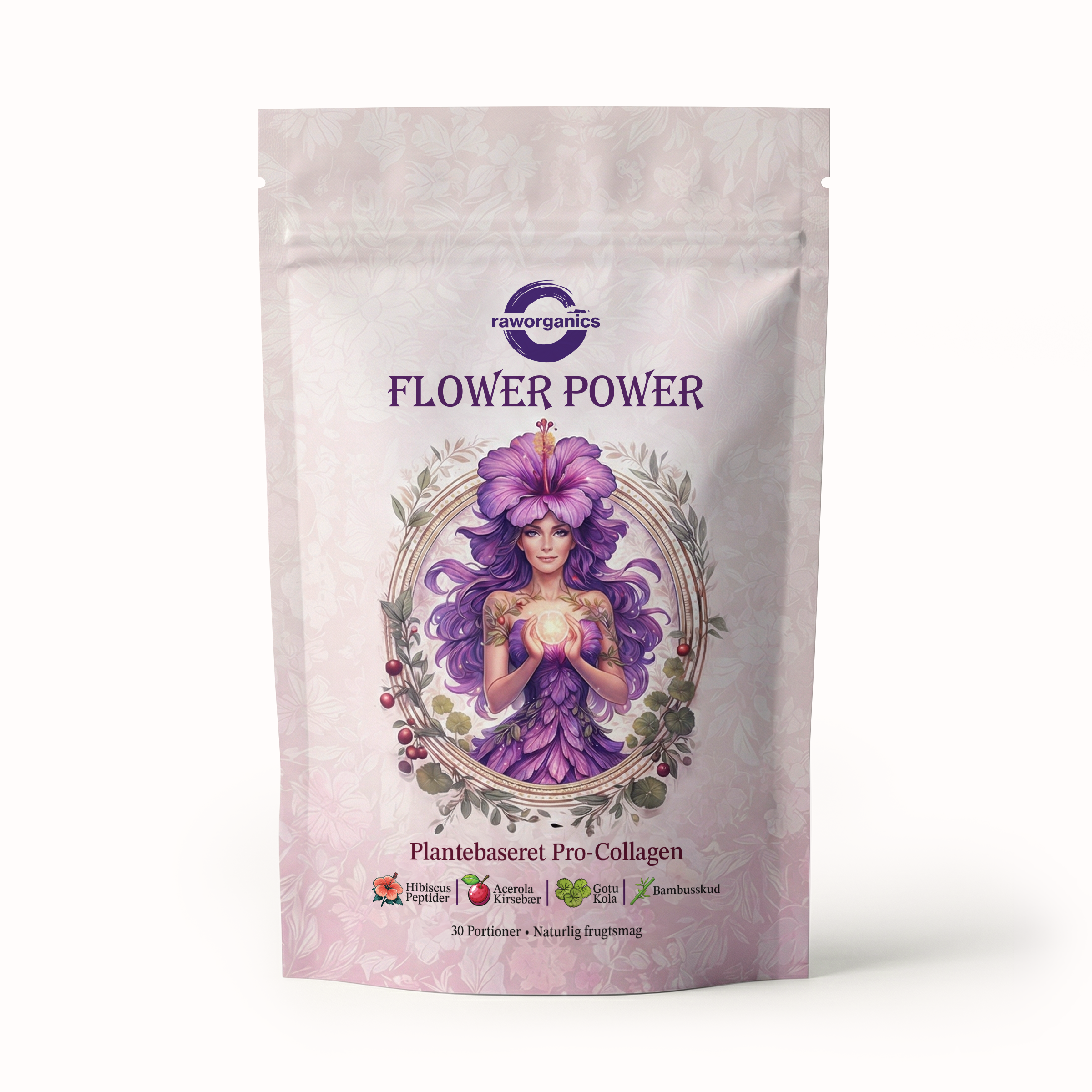 Flower Power veganske kollagen peptider